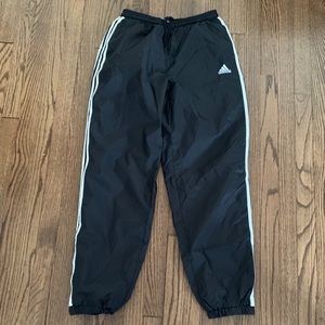 Adidas windbreaker pants size M